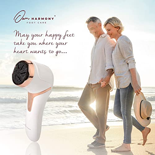 Electric Callus Remover Foot File Bundle with Vacuum & 7 Rollers - Pedicure Tools for Hard Dry Cracked Heels