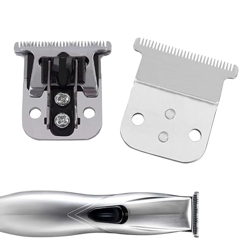 maxeylead Replacement Blade Compatible with Model D-8/7 Slim-Line Pro-Li Cord/Cordless Trimmer Hair Clipper Replacement Blades (Silver)
