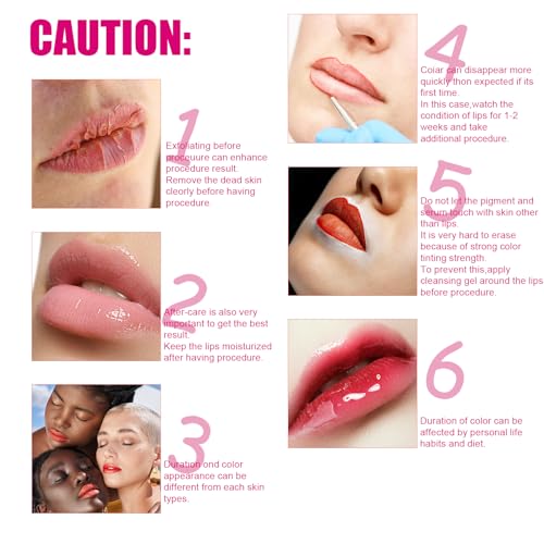 TRESSON BB Lips Serum Starter Kit - 4 Color Lip Gloss & Treatment Set