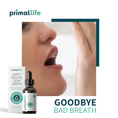 Natural Gum Serum with Essential Oils for Oral Health - Vegan, Organic, Gluten-Free