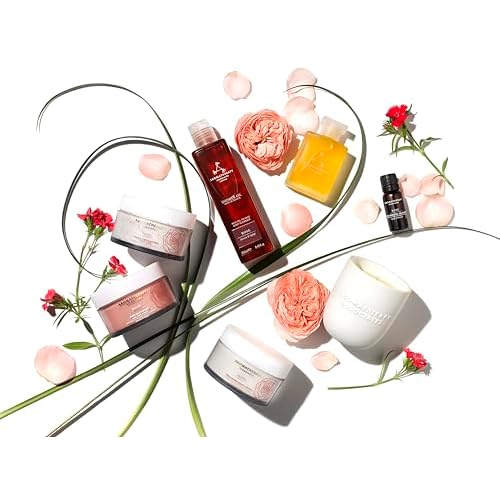 Aromatherapy Associates Rose Shower Oil. Soothing Blend of Rose, Geranium and Palmarosa Essential Oils to Cleanse, Nourish and Moisturize (8.45 fl oz)