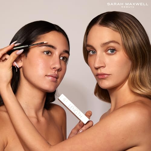 Sarah Maxwell Beauty - LENGTH Growth Serum for Eyelash & Brow Boost, Vegan, Paraben-Free, Cruelty-Free ? Enhance Lashes & Brows, Clean Beauty Lash Treatment (0.17 fl oz | 5 mL)