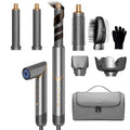 6-in-1 Foldable Hair Dryer Brush & Styler with Ionic Technology, Travel Bag