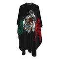 Mexico Flag Hairdressing Cape - Waterproof Salon Haircut Apron with Adjustable Closure