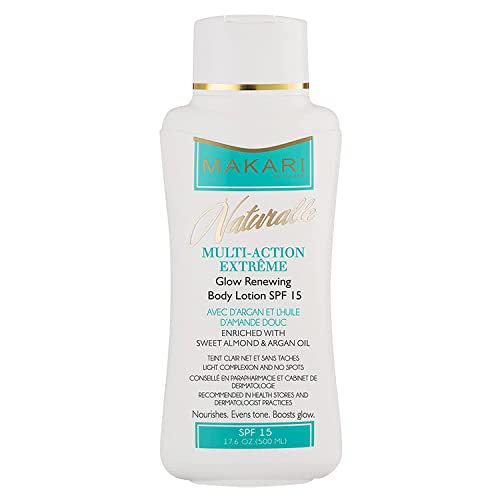 Makari Naturalle Multi-Action Extreme Body Lotion SPF15 – 17.6 oz, Daily Hydration