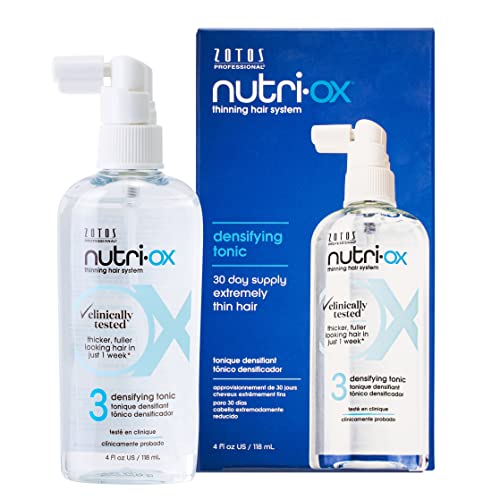 NUTRI-OX Densifying Tonic for Thin Hair 4 Fl Oz - Thicker, Fuller Hair