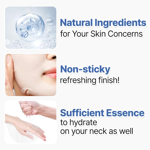 Solution Sheet Mask Variety Pack 10 Sheets - 5 Types, Daily Skincare, Koreа