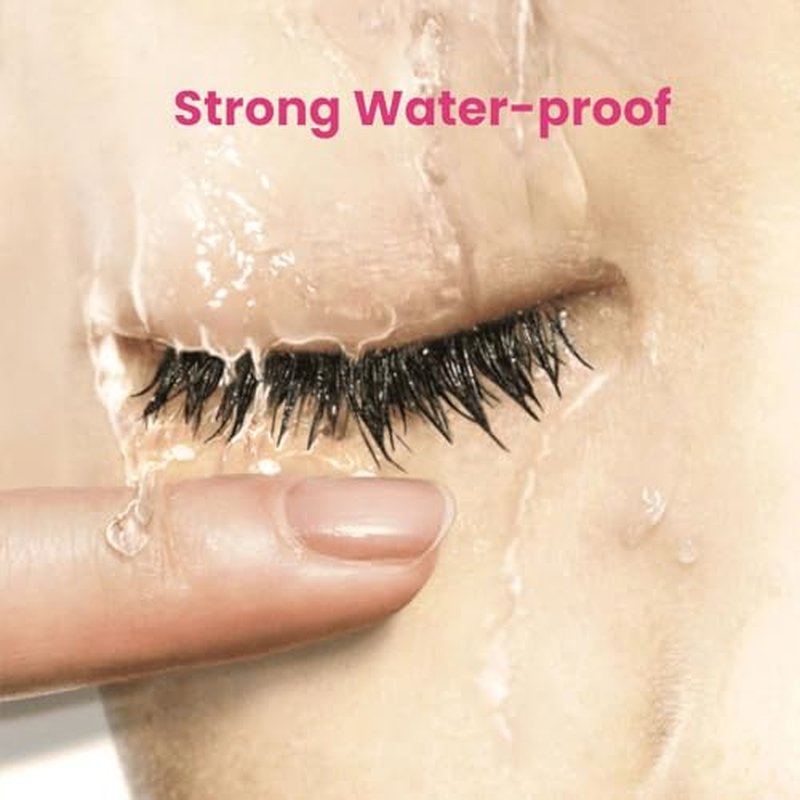 HEROINE MAKE by KISSME Brown Mascara Waterproof, MASCARA Volume and Length with Argan Oil, Camellia & Wild Rose Oil, Smudge-Proof and Long-Lasting Mascara for Women, Made in Japan, DARK BROWN, 1EA