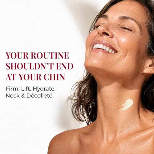 Neck Firming Cream with Retinol & Peptides - 1.7 Fl Oz Pack of 2