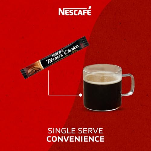 Nescafe Taster's Choice House Blend Light Roast Instant Coffee Pack of 6, 80 Singles Each