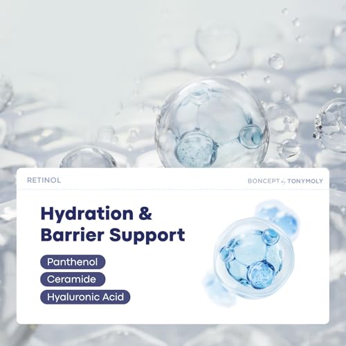 Retinol 500 IU Serum ? Wrinkle & Fine Line Care, Pore Refining & Lifting, Hydrating Serum with Retinol & Bakuchiol ? Gentle Daily Skincare for Sensitive Skin, K-Beauty, 1.01 fl. oz. 30 ml