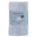 HIORIE Exfoliating Shower Towel - Soft Washcloth for Rich, Luxurious Lather - Light Gray - Made in Japan