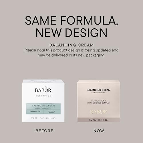 BABOR Skinovage Balancing Face Cream for Combination Skin 50ml - Matte Hydration & Anti-Aging
