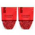 WaxUSA Cherry Charm Hard Wax Beads 1 lb Pack of 2 - Gel Texture for Hair Removal - Made in Italy