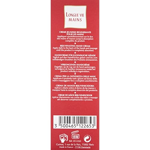 Guinot Longue Vie Multi-Action Vital Hand Care, 2.5 oz