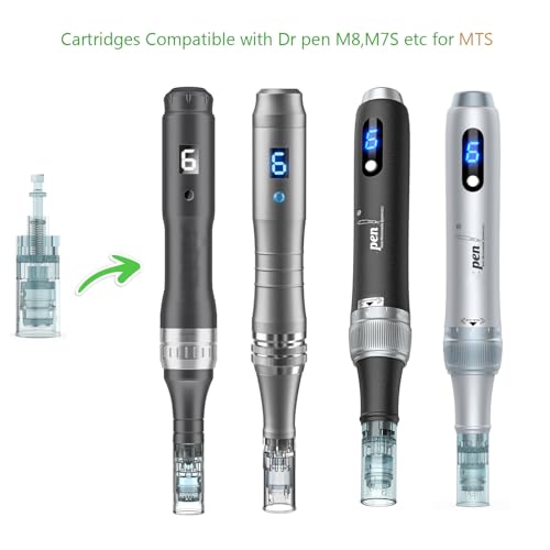 20 Pcs Replacement Needle Cartridges for Dr Pen 7s M8 Skin Care - 11 Pin Variation