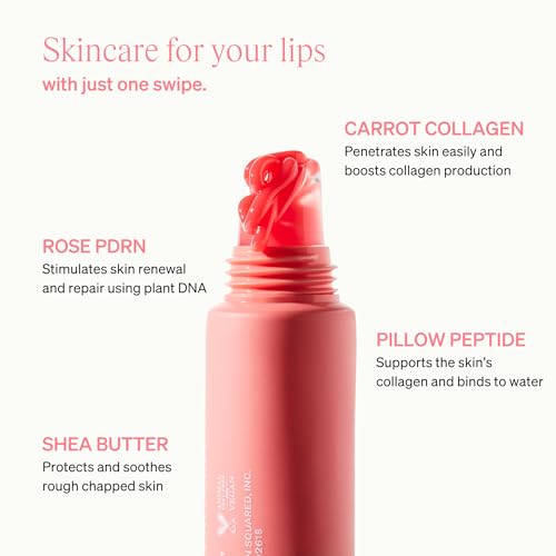 Hydration & Tint Bundle 4-Pack - Vegan Lip Balm Bundle with Clear & Tinted Shades (Crystal Clear, Peach Muse, Grape Crush, Pink Flan)