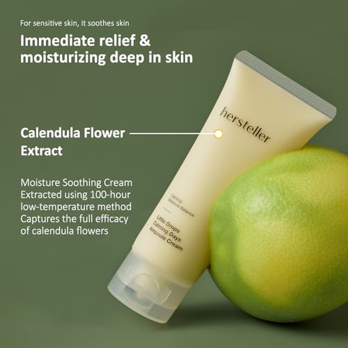 Hersteller Little Drops Calming Ampoule Cream 3.38oz - Vegan Moisturizer for Sensitive Skin