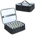 30-Slot Nail Polish Organizer, YU DEYG Nail Bag with Transparent Display Window, Sponge Support?Removable, Organizer for Nail Supplies