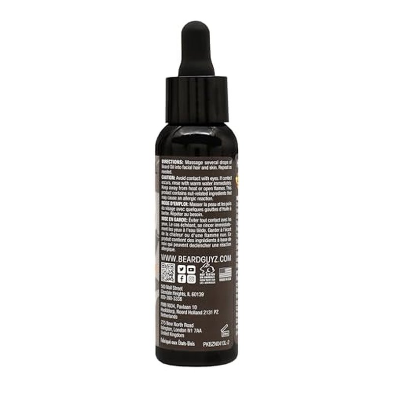 Beard Guyz Beard Oil ? Lightweight Beard Moisturizer & Conditioner ? Softens Facial Hair, Hydrates Skin Under Beard, Reduces Itch & Frizz ? Men¡¯s Grooming Oil, 2 oz