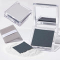 Oil Blotting Paper with Powder - 100 Sheets with Mirror, Puff & Refills, Absorbs Excess Face Oil, Controls Shine, Gentle for Makeup Use