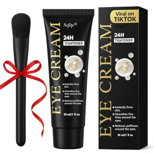Instant Eye Tightener, Temporary Tightener, Reduces Eye Bags, Wrinkles, Puffiness, Dark Circles and Crow's Feet in 3 Minutes, Anti-Aging, Firming and Hydrating Triple Effect 1 Fl oz (Pack of 1)