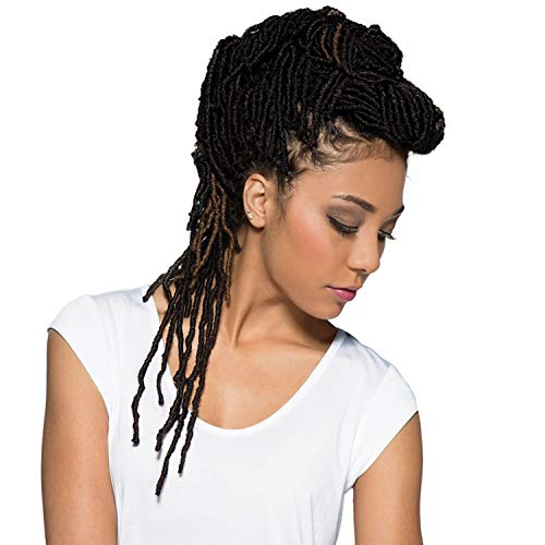 Crochet Braids Hair Extensions - African Roots Nu Locs 18 Inches 4-Pack