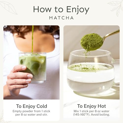 Decaf Matcha Powder Organic Japanese Green Tea 50 Servings - Resealable Pouch