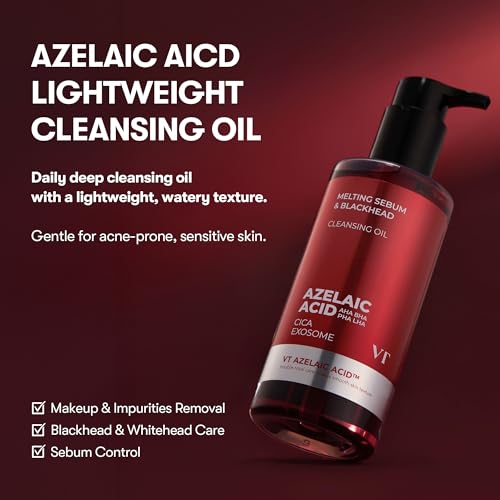 Azelaic Acid Cleansing Oil for Acne & Sensitive Skin - 200ml