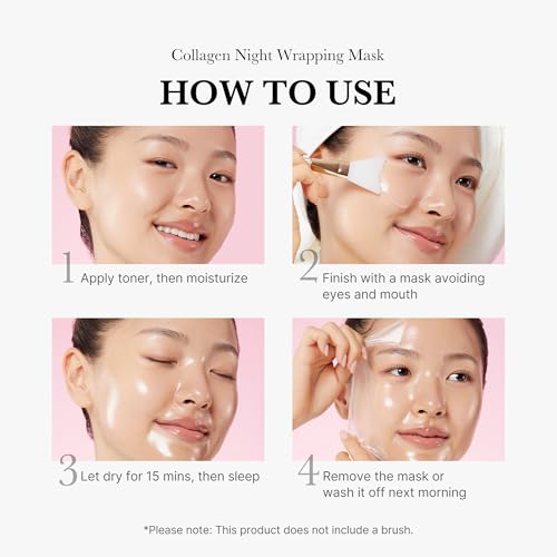 Collagen Wrapping Mask & Jelly Cream Set - Firming, Hydrating Skincare Duo