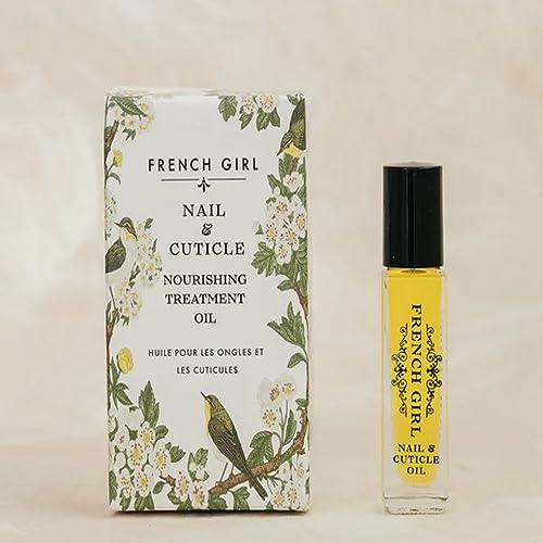 Nail & Cuticle Oil - Hydrating Nail Strengthener & Growth Treatment, Vegan, 0.3 oz