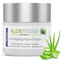 AloeMoist Revive Anti-Aging Retinol Face Cream 1.7 Fl Oz - Organic Night & Day Moisturizer with Hyaluronic Acid & Plant Stem Cells
