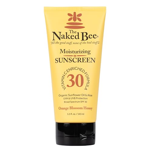 Vitamin C Sunscreen SPF 30 Moisturizer for Face & Body - Sunflower & Aloe