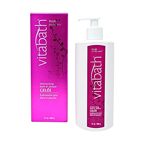 Jasmine Bath & Shower Gel for Dry Skin - 21 oz Moisturizing Body Wash with Replenishing Oils