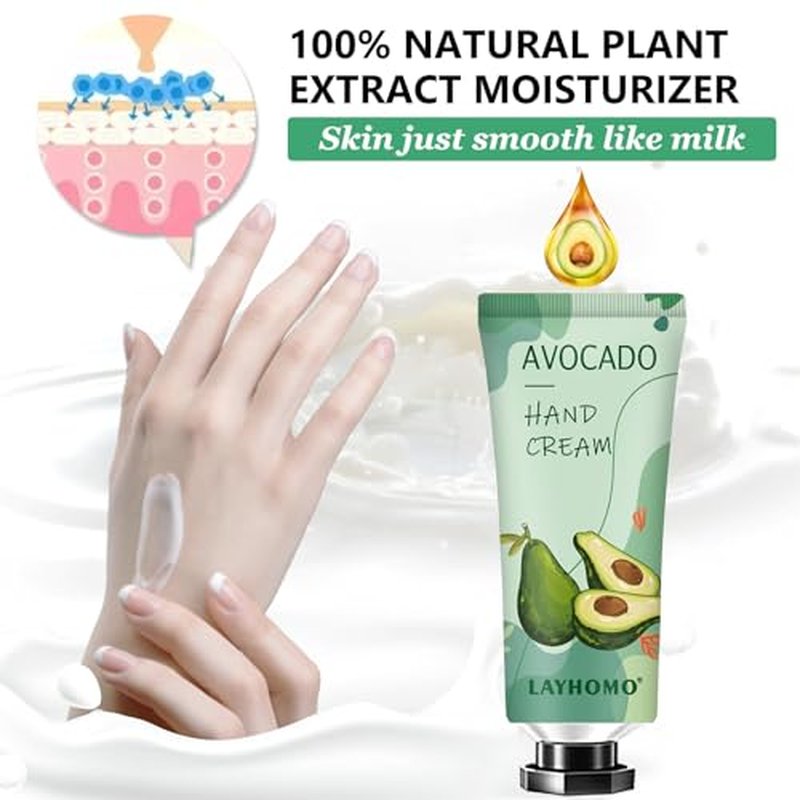 10 Pack Hand Cream Skincare Gift Set, Womens Gifts for Christmas, Teen Stocking Stuffers Girls,Christmas Gifts,Natural Plant Fragrance Hand Lotion for Dry Cracked Hands With Vitamin E,Mini Lotion Bulk
