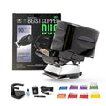 Cordless Hair Clipper Kit for DIY Grooming and Fading - Japanese Steel Blades