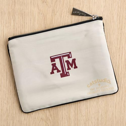 Texas A&M Aggies Zipper Pouch & Travel Bag - College Station Souvenir (Variation of THIS listing)