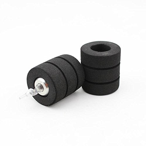 Foam Grip Cover for 1-Inch Tattoo Tubes, 20 Pack Black, Comfortable & Precise