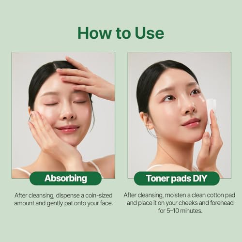 Mugwort Calming Toner - Hydrating Korean Face Toner for Sensitive Skin - 8.45 fl oz