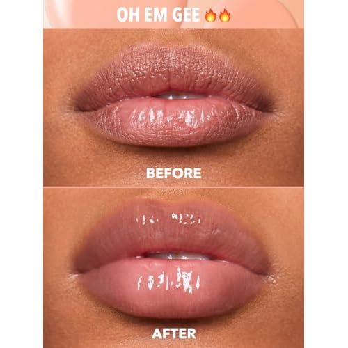 SHEGLAM Plump Addict Hot & Cold Gloss Duo 2 Pcs/Set Instant Volumising Lip Gloss Set High Shine Finish Moisturizing Lip Plumper Gloss Kit