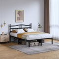 Full Size Metal Bed Frame with Headboard - 14 Inch Heavy Duty Platform Bed, Noise-Free, Easy Assembly