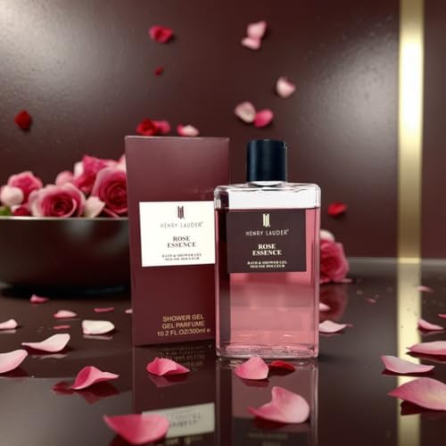 Rose Essence Bath & Shower Gel, 10.2 fl oz
