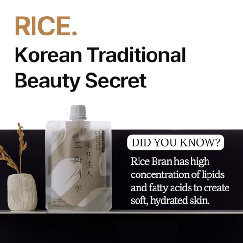 Rice Wash-Off Facial Mask - Hydrating & Soothing Korean Skincare (Variation of THIS listing)