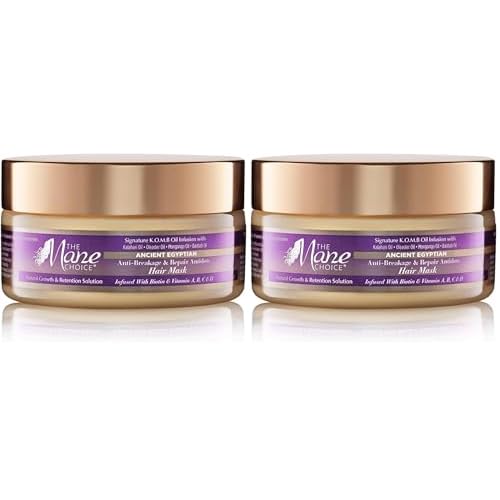 The Mane Choice Ancient Egyptian Anti-Breakage & Repair Antidote Hair Mask, 8 Ounce (Pack of 2)