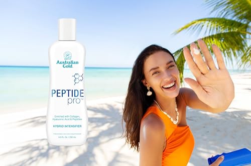 Peptide Pro Hybrid Tanning Lotion with Vitamins - 8.5 oz., White
