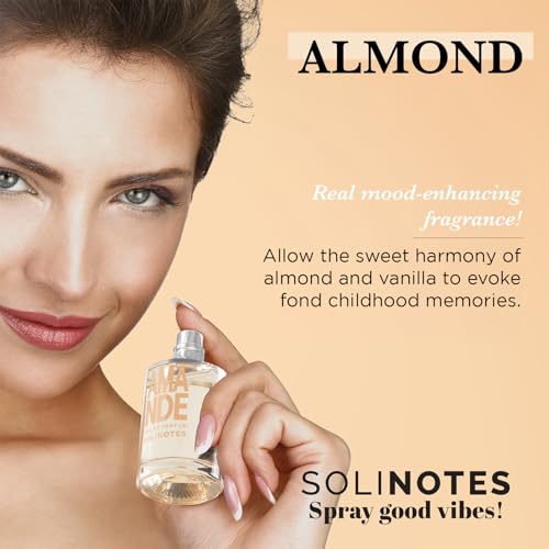Solinotes Almond Perfume for Women & Men 1.7 Fl Oz - Delicate Floral Gourmand Scent
