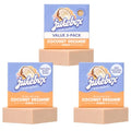Natural Coconut Dreamin' Body Soap Bar - 5oz, Pack of 3 - All Skin Types