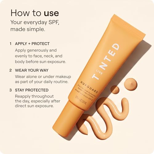 3-in-1 Mineral SPF 30 Moisturizer & Primer - 5 Ounce Live Tinted Hueguard