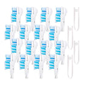 Tang Zhan 16 Pcs Electric Toothbrush Replacement Heads for Braun Oral B Cross Action