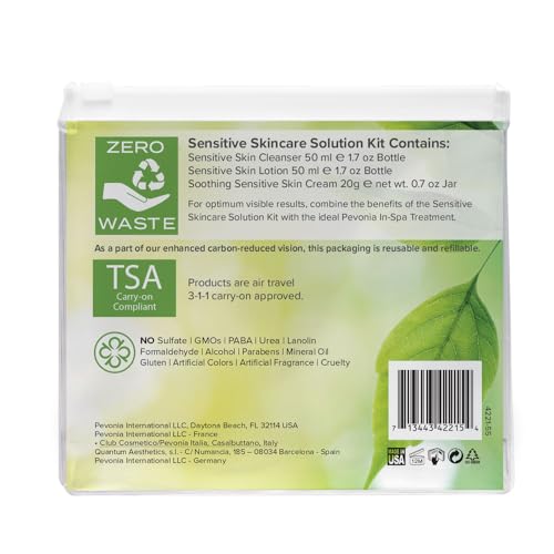 Pevonia Sensitive Skincare Solution Kit , 3 Piece Set